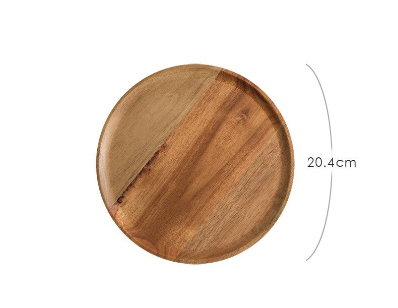 Japanese style wooden tray household tray