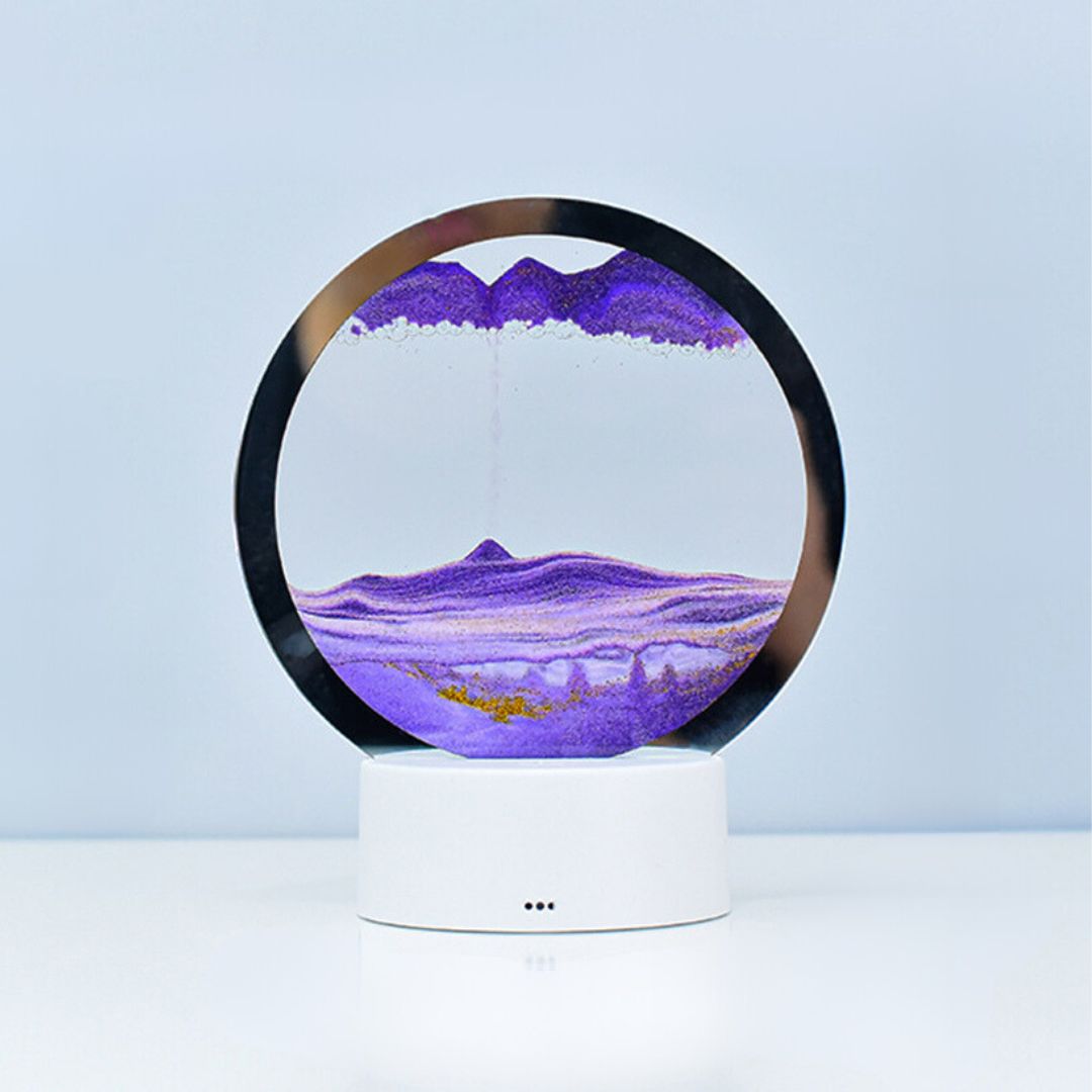La Dune - Lampe LED Art Sable