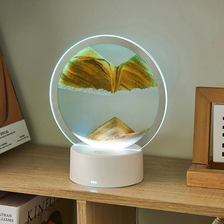 La Dune - Lampe LED Art Sable