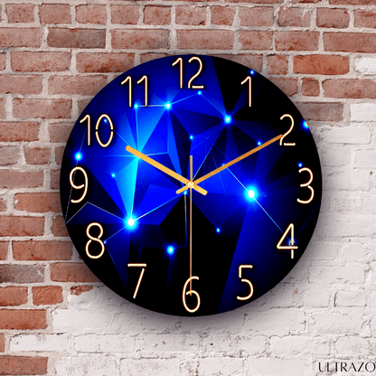 Modern Visions Geometric Wall Clock