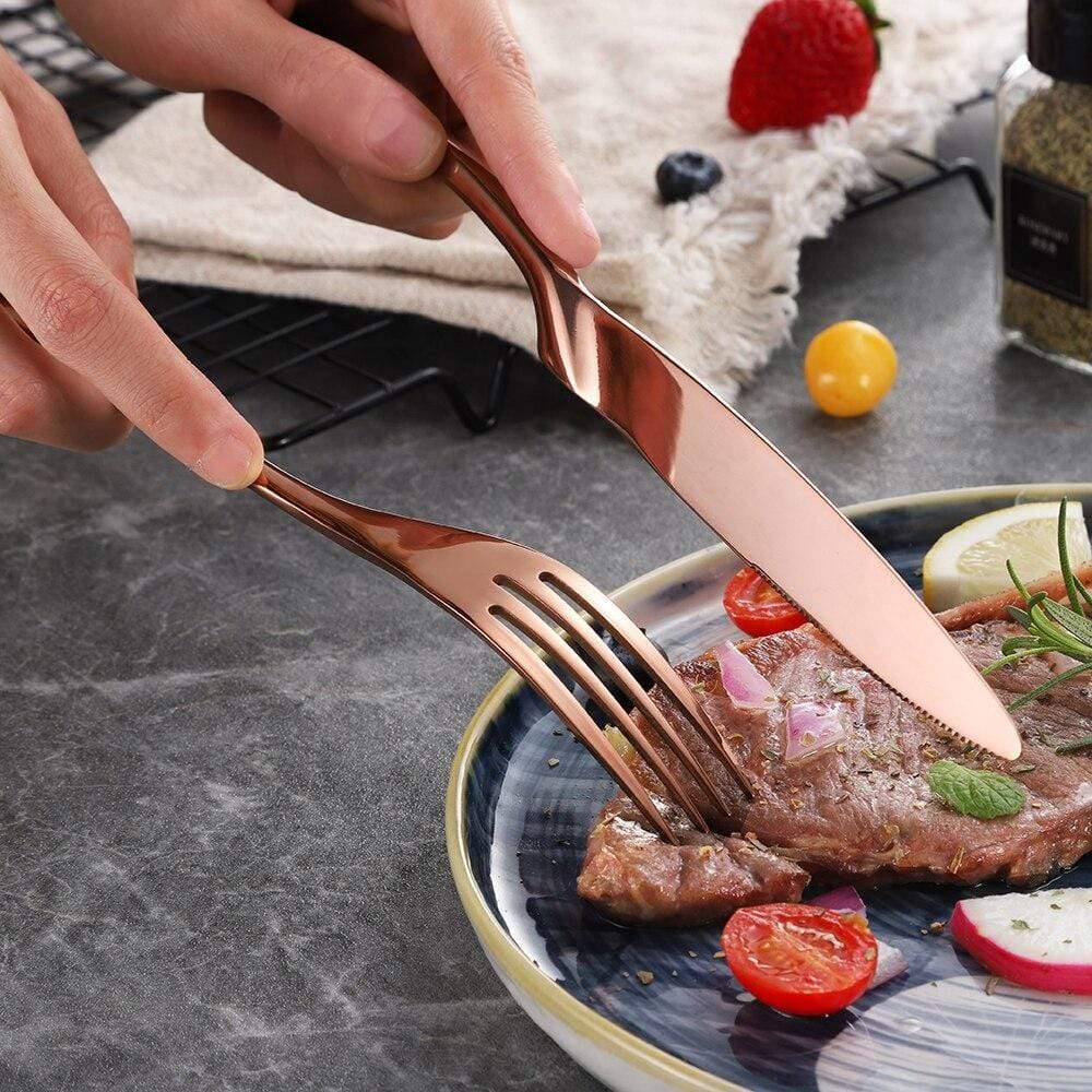 Modern Pantry Rose Gold Flatware