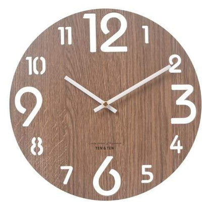 Modern Visions Wooden 3D Wall Clock