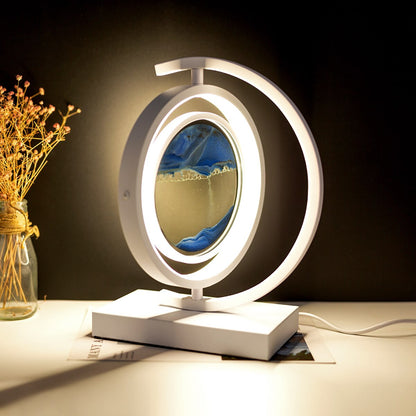 The Dream - Lampe LED rotative en sable