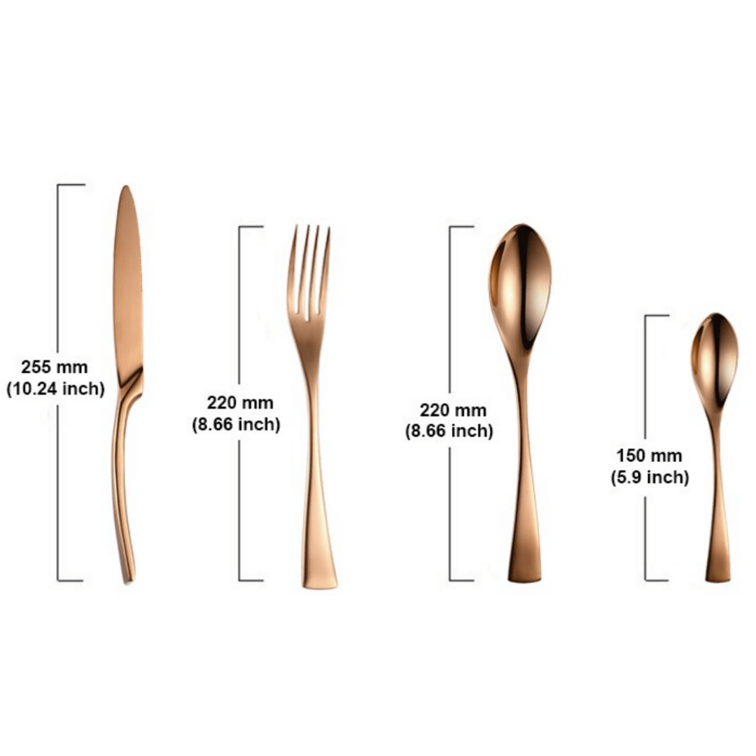 Modern Pantry Rose Gold Flatware