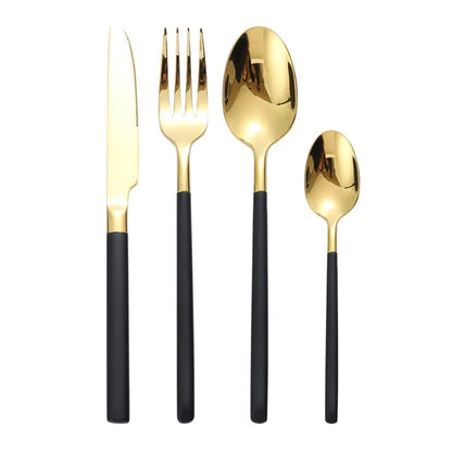 Modern 24 Piece Silverware Set